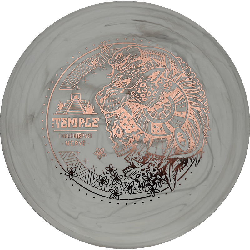 Thought Space Athletics Temple Thought Space Athletics Temple - Nerve / 173g - White Marble (Rose Gold) *1006* - Skyline Disc Golf