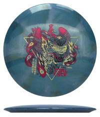 Thought Space Coalesce - Nebula Ethereal - Thomas Gilbert Tour Series / 173g - Blue/Green-ish Burst (Red Foil/Gold Chrome) - Skyline Disc Golf