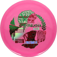 Thought Space Coalesce - Aura / 175g - Pink (Green/Red/Chrome) - Skyline Disc Golf
