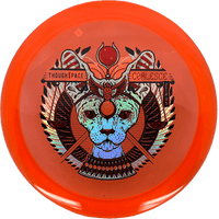 175g - Orange (Red/Chrome) Ethos Thought Space Coalesce - Skyline Disc Golf