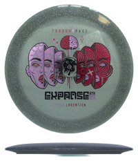 Thought Space Expanse - Signature Vex - Lykke Lorentzen Tour Series / 175g - Silver Glitter (Pink/Red Foil) - Skyline Disc Golf