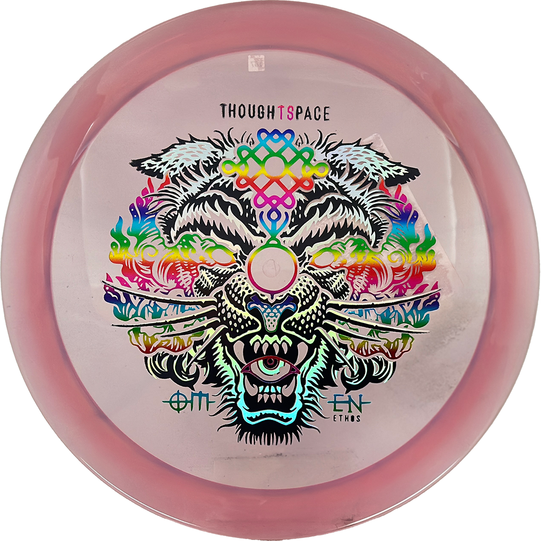 Thought Space Athletics Omen Thought Space Athletics Omen - Ethos / 167g - Soft Pink-ish (Chrome/Rainbow) - Skyline Disc Golf