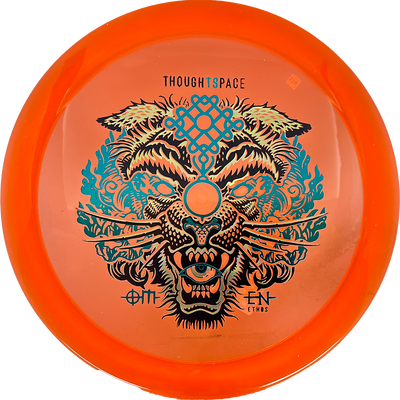 Thought Space Athletics Omen Thought Space Athletics Omen - Ethos / 174g - Orange (Gold/Blue Green) - Skyline Disc Golf