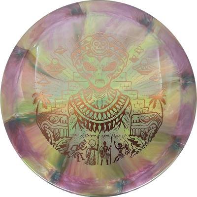 Thought Space Athletics Omen Thought Space Athletics Omen - Nebula Ethereal / 174g - Rose/Gold-ish Burst (Copper) - Skyline Disc Golf