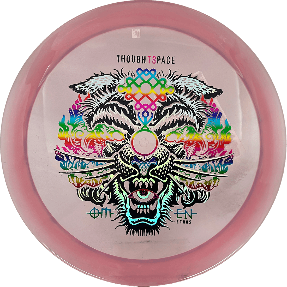 167g - Soft Pink - ish (Chrome/Rainbow) Ethos Thought Space Omen - Skyline Disc Golf