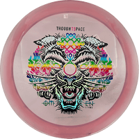 167g - Soft Pink - ish (Chrome/Rainbow) Ethos Thought Space Omen - Skyline Disc Golf