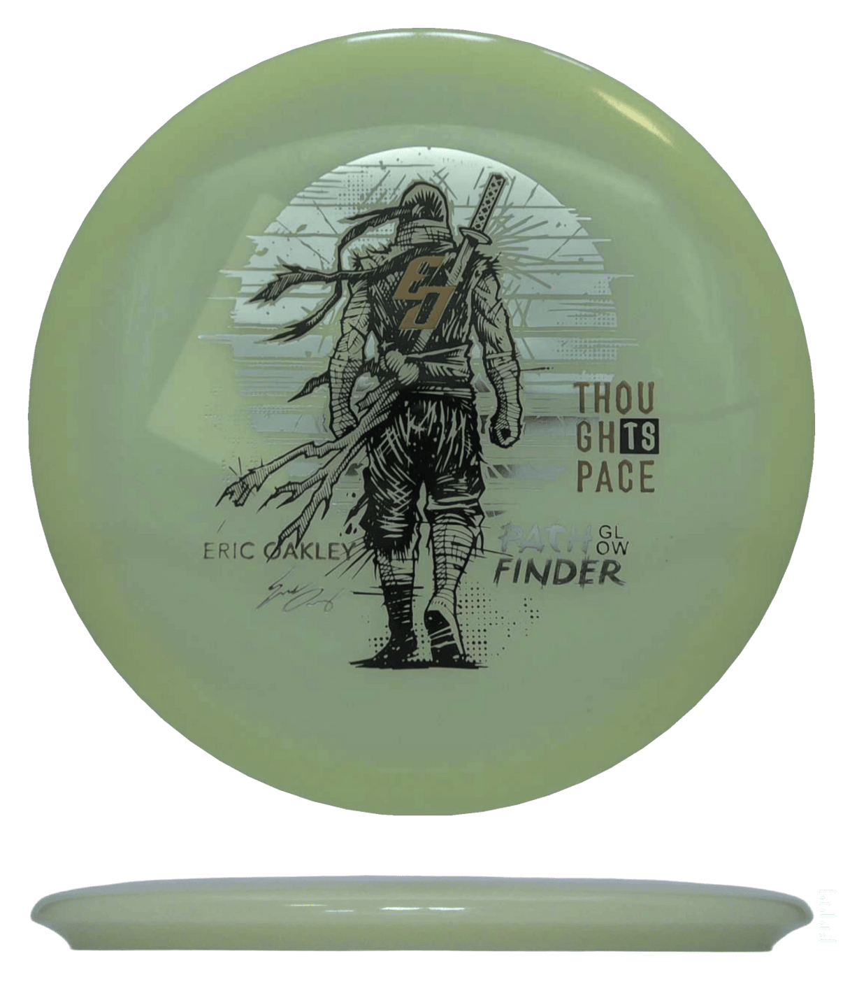 178g - Glow (Black/Silver/Copper) *096* Signature TSA Glow - Eric Oakley Signature Series Thought Space Pathfinder - Skyline Disc Golf