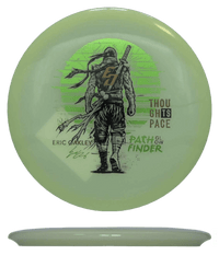 177g - Glow (Black/Yellow Green/Copper) Signature TSA Glow - Eric Oakley Signature Series Thought Space Pathfinder - Skyline Disc Golf