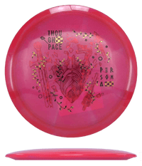 170g - Red (Black/Gold Checkerboard/Red Shatter) Vex Thought Space Persona - Skyline Disc Golf