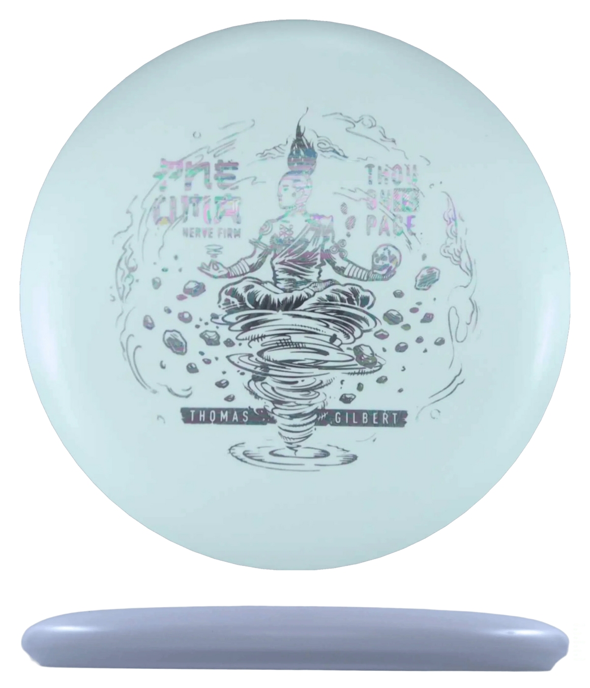 Thought Space Pneuma - Nerve Firm / 173g - White (Oil Slick) - Skyline Disc Golf