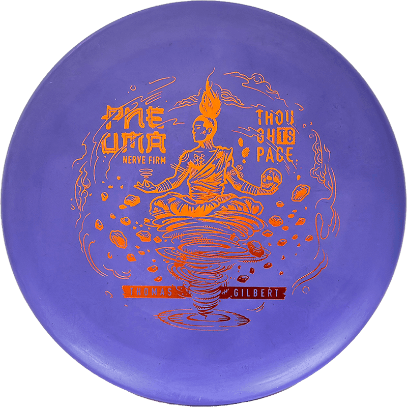 Thought Space Pneuma - Nerve Firm / 173g - Purple (Orange Foil) - Skyline Disc Golf