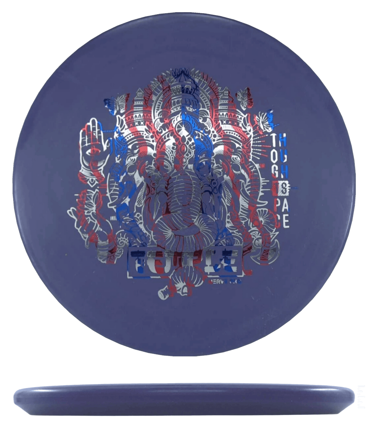 Thought Space Temple - Nerve / 173g - Dark Violet (Flag Foil) - Skyline Disc Golf