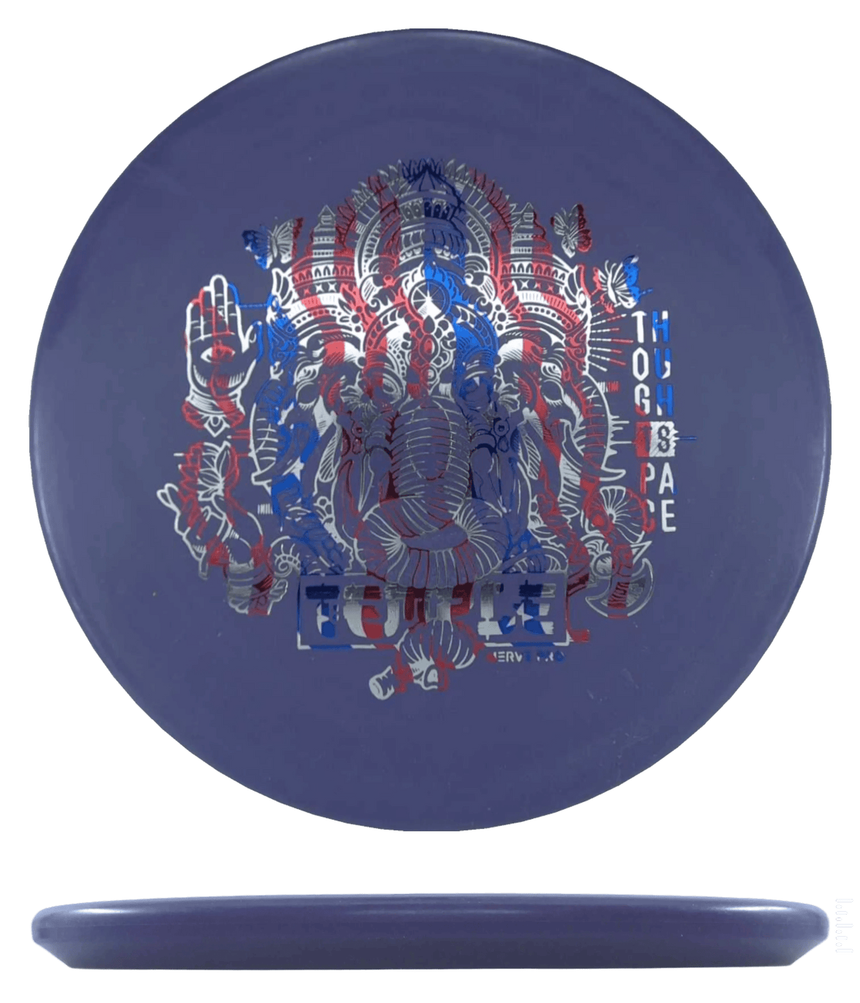 173g - Dark Violet (Flag Foil) Nerve Thought Space Temple - Skyline Disc Golf