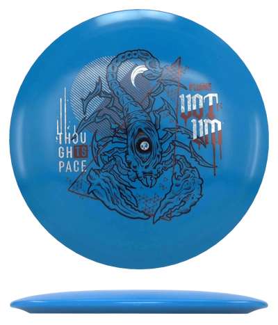 Thought Space Votum - Plume / 157g - Sky Blue (Black/Copper/Silver Glitter) - Skyline Disc Golf