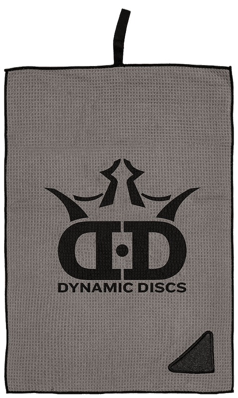 Trilogy Waffle Weave Microfiber Towel - Dynamic Discs / Gray