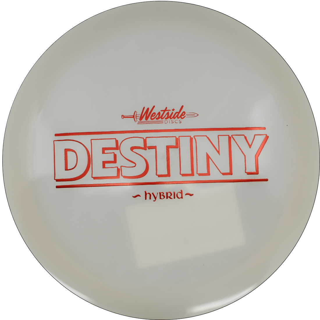 Westside Discs Destiny Westside Discs Destiny - Hybrid VIP / 176g - Pearl (Red Foil) - Skyline Disc Golf