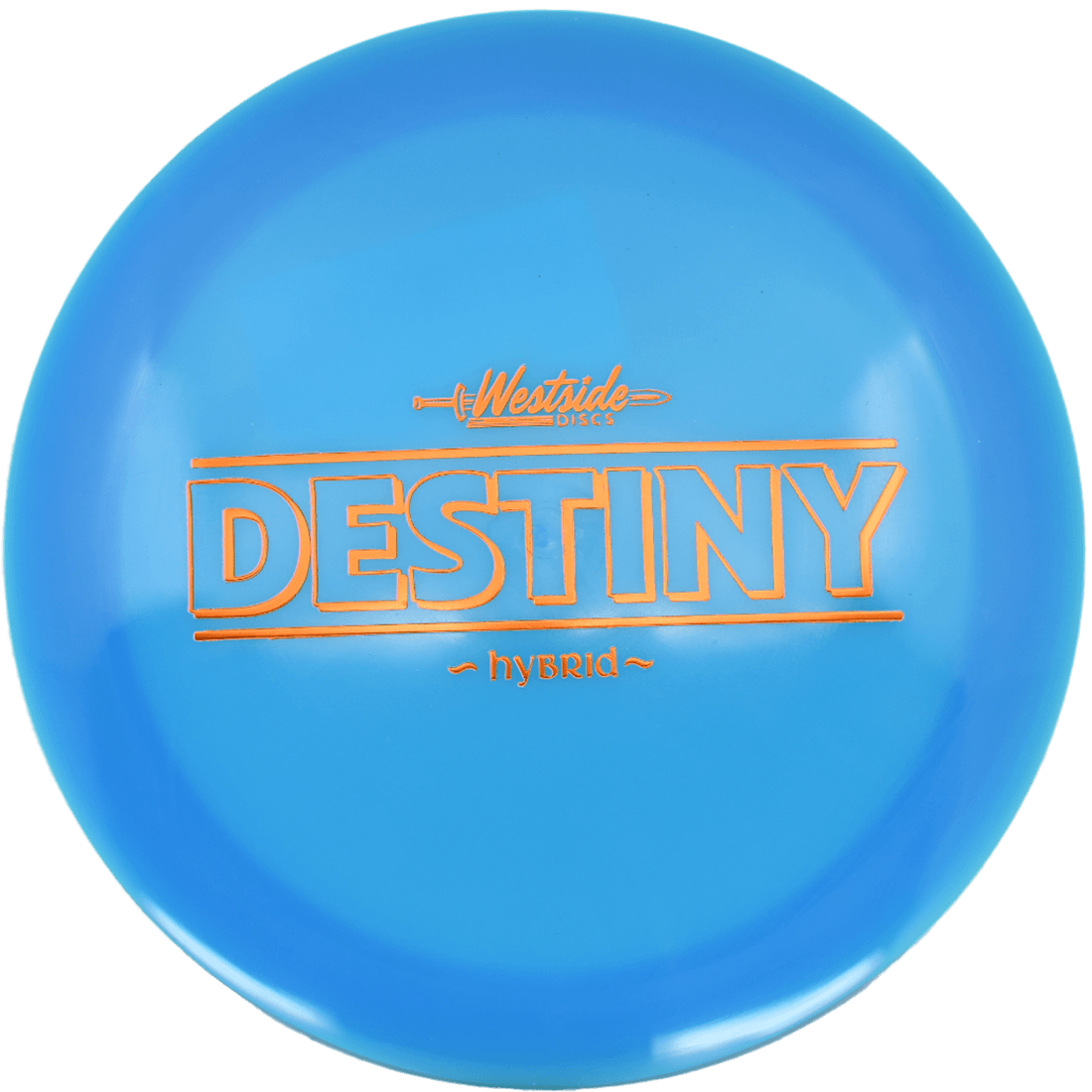 Westside Discs Destiny - Hybrid VIP / 176g - Blue (Orange Foil)