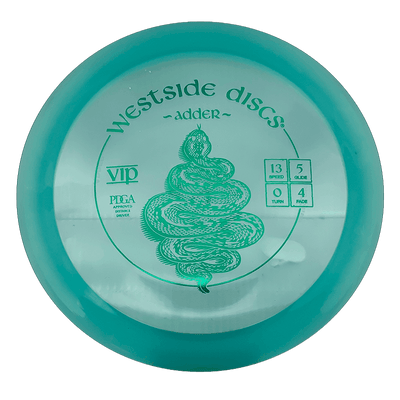 Westside Discs Adder Westside Discs Adder - VIP / 174g - Blue (Green Foil) - Skyline Disc Golf