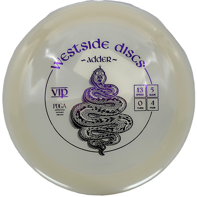 Westside Discs Adder Westside Discs Adder - VIP / 174g - Pearl (Royal Blue) - Skyline Disc Golf