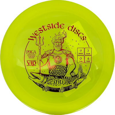 Westside Discs Ahti Westside Discs Ahti - VIP / 173g - Yellow (Red) *1006* - Skyline Disc Golf