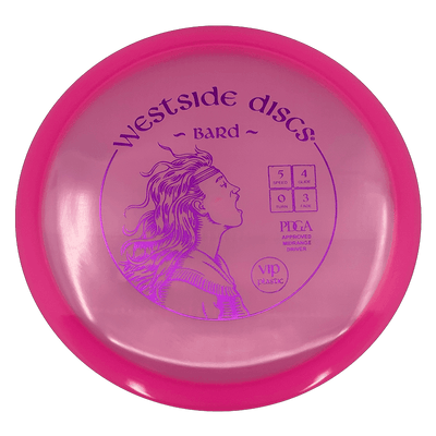 Westside Discs Bard Westside Discs Bard - VIP / 169g - Pink (Magenta Foil) - Skyline Disc Golf