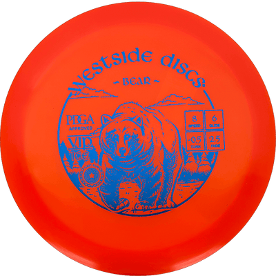 Westside Discs Bear Westside Discs Bear - VIP - First Run / 173g - Orange (Blue Foil) - Skyline Disc Golf