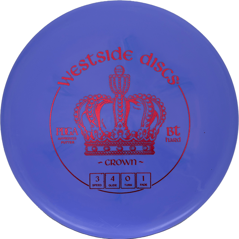 Westside Discs Crown Westside Discs Crown - BT Hard / 173g - Blue-ish Lavender (Red Foil) - Skyline Disc Golf