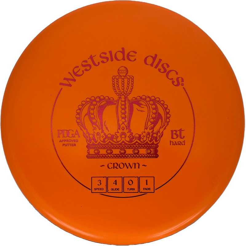 Westside Discs Crown Westside Discs Crown - BT Hard / 173g - Orange (Red Foil) - Skyline Disc Golf