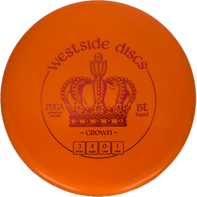 Westside Discs Crown Westside Discs Crown - BT Hard / 173g - Orange (Red Foil) - Skyline Disc Golf