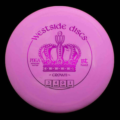 Westside Discs Crown Westside Discs Crown - BT Hard / 173g - Pink (Magenta Foil) - Skyline Disc Golf