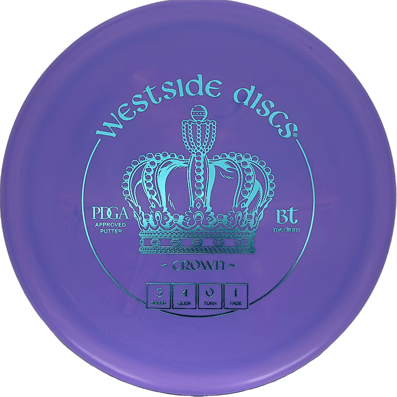 Westside Discs Crown Westside Discs Crown - BT Medium / 174g - Lavender (Sky Blue Foil) - Skyline Disc Golf