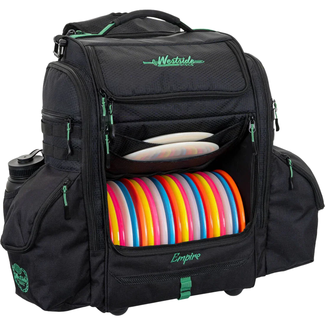 Westside Discs Empire Backpack - Black - Skyline Disc Golf