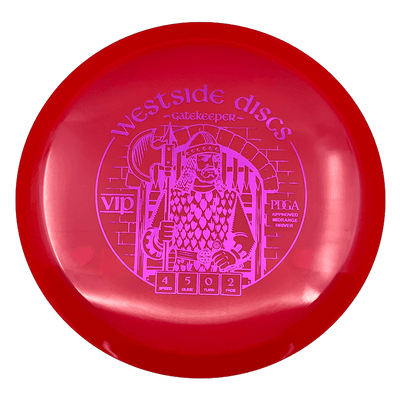 Westside Discs Gatekeeper Westside Discs Gatekeeper - VIP / 177g - Red (Magenta Foil) - Skyline Disc Golf