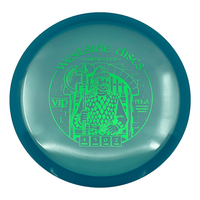 Westside Discs Gatekeeper Westside Discs Gatekeeper - VIP / 179g - Blue (Green Foil) - Skyline Disc Golf