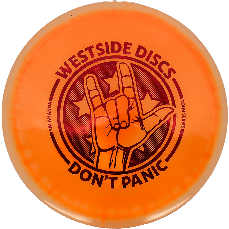 Westside Discs Gatekeeper Westside Discs Gatekeeper - VIP-Ice Orbit Moonshine - Sai Ananda Tour Series / 178g - Orange (Red Shatter) - Skyline Disc Golf