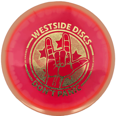 Westside Discs Gatekeeper Westside Discs Gatekeeper - VIP-Ice Orbit Moonshine - Sai Ananda Tour Series / 180g - Red-ish (Gold Glitter) - Skyline Disc Golf