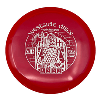 177g - Red (Silver) VIP Westside Discs Gatekeeper - Skyline Disc Golf