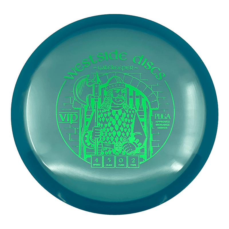 Westside Discs Gatekeeper - VIP / 179g - Blue (Green Foil) - Skyline Disc Golf