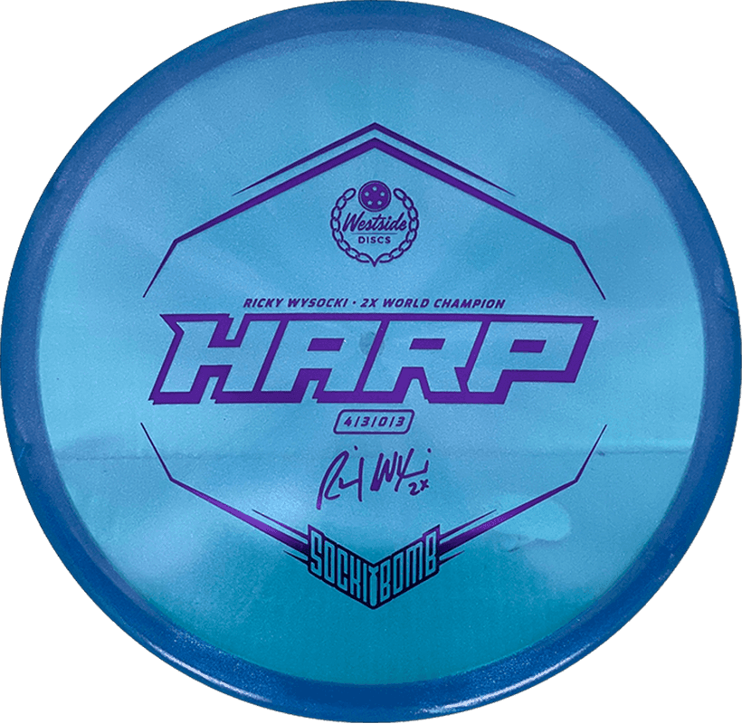 Westside Discs Harp - VIP Ice Glimmer - Sockibomb / 173g - Blue (Blue)