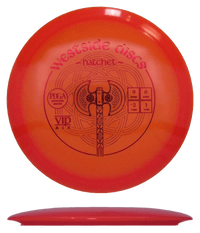 158g - Orange (Red Orange Foil) VIP Air Westside Discs Hatchet - Skyline Disc Golf