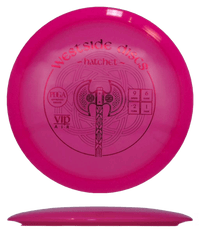 156g - Pink (Red Foil) VIP Air Westside Discs Hatchet - Skyline Disc Golf