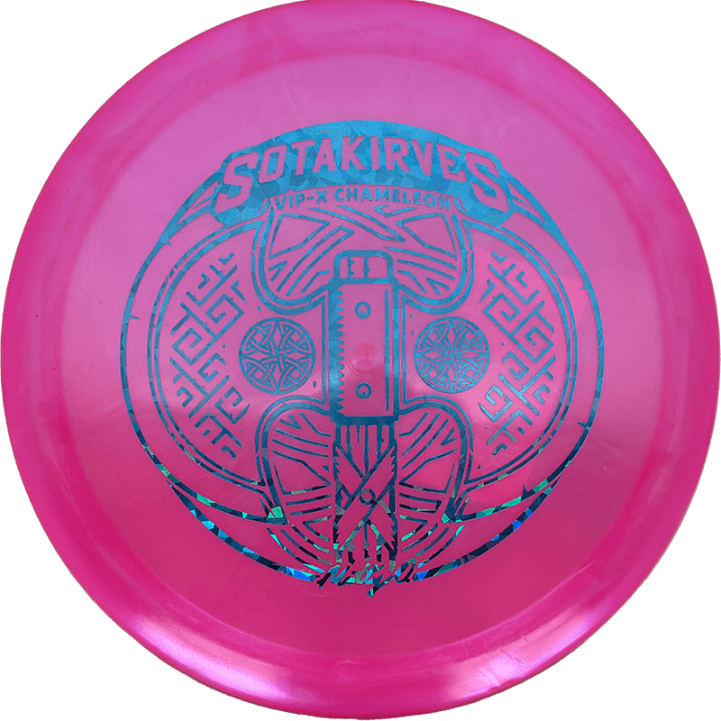 Westside Discs Hatchet Westside Discs Hatchet - VIP-X Chameleon - Matt Orum Tour Series / 174g - Pink (Blue Shatter) - Skyline Disc Golf