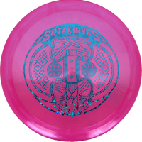 174g - Pink (Blue Shatter) VIP - X Chameleon - Matt Orum Tour Series Westside Discs Hatchet - Skyline Disc Golf