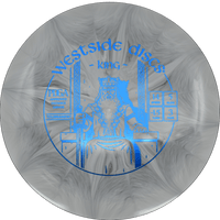 169g - Gray Burst (Blue Foil) *028* Tournament Burst Westside Discs King - Skyline Disc Golf