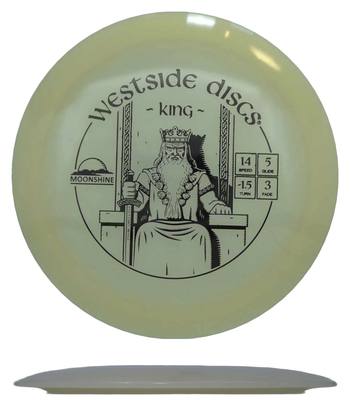 Westside Discs King - VIP Moonshine / 175g - Glow (Black) - Skyline Disc Golf