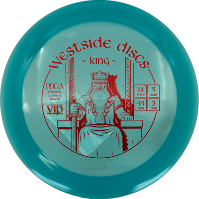 Westside Discs King Westside Discs King - VIP / 169g - Blue (Red) - Skyline Disc Golf