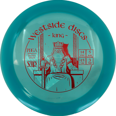 Westside Discs King Westside Discs King - VIP / 174g - Blue (Red) - Skyline Disc Golf