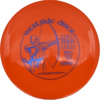 173g - Orange (Blue Foil) Tournament Westside Discs Longbowman - Skyline Disc Golf