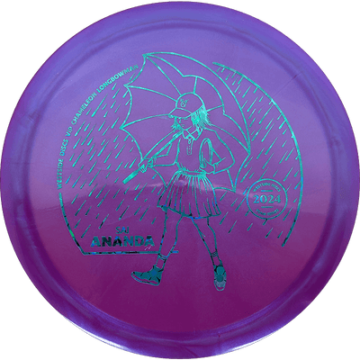 Westside Discs Longbowman Westside Discs Longbowman - VIP Chameleon / 173g - Purple (Blue Flowers) - Skyline Disc Golf