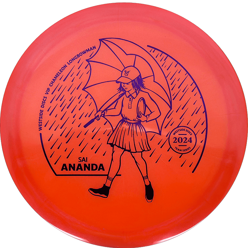 Westside Discs Longbowman Westside Discs Longbowman - VIP Chameleon / 174g - Orange (Purple) - Skyline Disc Golf